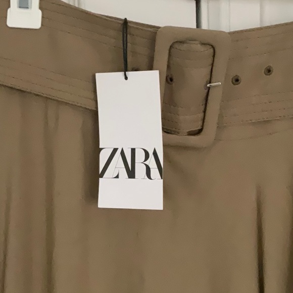 🔥Last 1🔥ZARA Belted Linen skirt - Picture 7 of 8